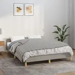 Gewichtsdecke Grau 137x200 Cm 6 Kg Stoff Vidaxl