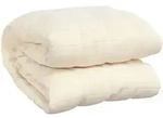 Vidaxl Weighted Blanket Light Cream 200x225 Cm 9 Kg Fabric