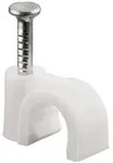 Goobay - Kabelschelle 6 Mm, Wei&szlig;, Befestigung F&uuml;r Kabel Mit Durchmesser Bis 6 Mm.