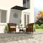 Einziehbare Markise 100&times;150 Cm Anthrazit Vidaxl