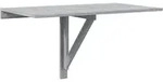 Wand-klapptisch Grau Sonoma 100x60x56 Cm Holzwerkstoff - Vidaxl