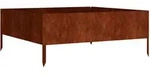 Hochbeet 100x100x41 Cm Cortenstahl Vidaxl
