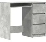 Schreibtisch Betongrau 90x45x76 Cm Holzwerkstoff - Vidaxl