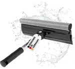Heyner&reg; Auto Scheibenreiniger M25 25cm Aluminium Abzieher & Schwamm Klappbar Breite