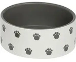 Nobby Hundenapf Keramik Pata &Oslash; 15 Cm - 550 Ml Creme-grau Hunden&atilde;&curren;pfe