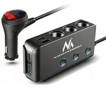 Zigarettenanz&uuml;nder-steckdosenverteiler 4xusb 12-24v Neu