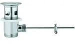Kludi - Ablaufgarnitur 7526005-00 G 1 1/4', F&uuml;r Waschtisch-/bidetarmaturen, Chrom