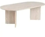 Asir Group Llc - Ovaler Couchtisch L119 Cm - Iris