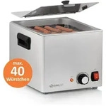 Mahlzeit - Edelstahl W&uuml;rstchenw&auml;rmer Elektrisch 1200 W Automatische