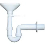 Haas - Trichtersiphon Dn50 Tropfsiphon Ablauftrichter Siphon Heizung