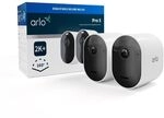 Pack 2 Kameras - Arlo - Pro 5 - Au&szlig;en - Batterie - Nachtsicht