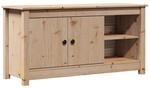 Tv-schrank 103x36,5x52 Cm Massivholz Kiefer - Vidaxl