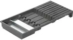 Blum - Ambia-line Messerhalter F&uuml;r Die Schublade - 186x43x409mm, Oriongrau Matt