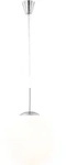 H&auml;ngeleuchte - Balla - Nikkel - Glas - &Oslash; 30cm - E27 - - Globo