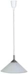Eglo - Brilliant Lampe Ariana Pendelleuchte 40cm Rollizug Eisen/wei&szlig;-alabaster 1x