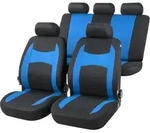 Autositzbezug Fairmont, Pkw-schonbez&uuml;ge Komplettset Schwarz/blau