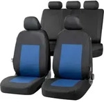 Walser Autositzbezug Sandray Komplett-set Blau-schwarz Sitzbezug