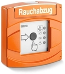 Geze - Rwa Feuertaster Ft4a Vds, 24 V, Aufputz, Alu Druckguss Orange Ral 2011