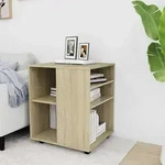 Vidaxl - Rollschrank Sonoma-eiche 60x53x72 Cm Holzwerkstoff