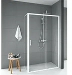 Glasdusche White Factory Rectangle - 80 X 120 X 200 Cm - Wei&szlig; - Eckdusche -