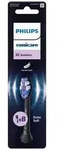 Philips Sonicare Hx6058/88 S2 Sensitive Ersatzb&uuml;rstenkopf Extra Weich Schwarz -