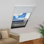 Vidaxl - Insektenschutz-plissee F&uuml;r Fenster Jalousie Aluminium 80x120 Cm