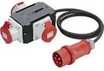 Bachmann Cee-adapter 1xst.16a 3xdose 16a 349.035
