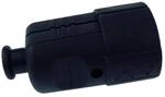 Bachmann - 912.170 Schutzkontaktkupplung Kunststoff 230 V Schwarz Ip20