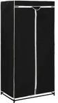 Kleiderschrank Schwarz 75&times;50&times;160 Cm Vidaxl