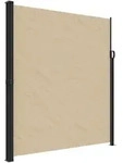 Vidaxl Retractable Side Awning Beige 220x600 Cm