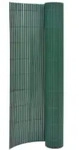 Gartenzaun Doppelseitig 90x400 Cm Gr&uuml;n Vidaxl