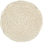 Vidaxl - Makramee Sitzpuff Handgefertigt 45 X 30 Cm Baumwolle