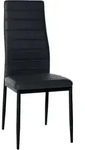 Esszimmerstuhl Mayfair Schwarz Kunstleder