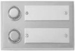 70722 Klingeltaster 2fach 24 V/1 A - Heidemann