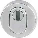Hoppe - Schutzrosette E42znsb-za Edelstahl F69 Rund Mit Zylinderabdeckung...