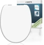 Sch&uuml;tte Wc-sitz Aus Duroplast Mit Absenkautomatik Toilettendeckel Uni Klodeckel
