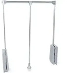 Emuca - Kleiderlift F&uuml;r Garderoben Hang, 830 - 1150, Verchromt, Stahl Und...