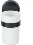 Static-loc&reg; Plus Zahnputzbecher Pavia Schwarz, Zahnb&uuml;rstenhalter F&uuml;r Zahnb&uuml;rste