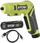 Rsdp4-120g Bohrschrauber Mit Verstellbarem Griff, Akku 4 V, 2,0 Ah - Ryobi