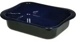 Riess Wavehandle Bratpfanne Schwarz/blau 36/26,5/9,8cm Backform Emaille