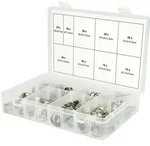 Ks Tools Sortiment Stufenlose 1-ohr-schlauchschellen, &Oslash; 5,8-21 Mm, 170-tlg.