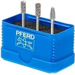 21901404 Fr&auml;sstift-set Hartmetall Schaftdurchmesser 3 Mm 3teilig - Pferd