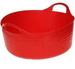 Kerbl - Trog Flexbag Rot Flexibler Futtertrog, Fassungsverm&ouml;gen 15 Liter