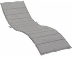 Sonnenliegen-auflage Grau 200x50x3 Cm Oxford-gewebe Vidaxl