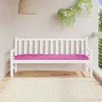 Gartenbank-auflage Rosa 180x50x7 Cm Oxford-gewebe Vidaxl