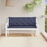 Gartenbank-auflagen 2 Stk. Marineblau 150x50x7 Cm Oxford-gewebe Vidaxl