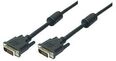 Logilink Dvi-kabel Dvi(24+1) - Dvi(24+1) St/st 2.00m Bk (cd0001)