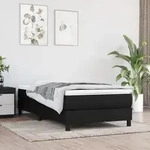 Vidaxl Taschenfederkernmatratze Schwarz 80x200x20 Cm Stoff