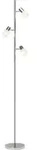 Lampe Lea Led Standleuchte 3flg Eisen/chrom 3x Led-d45, E14, 4w Led-tropfenlampe
