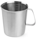 K&uuml;chenmessbecher Mit Edelstahlskala 1 L - Hendi 516201